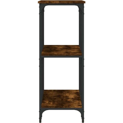  Konzolni stol boja hrasta 102x35x90 cm od konstruiranog drva Slike