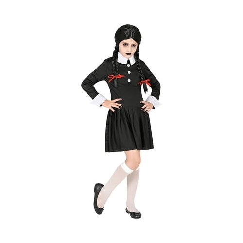 Widmann Otroški kostum Dark Girl - 140 cm / 8 - 10 let Cene