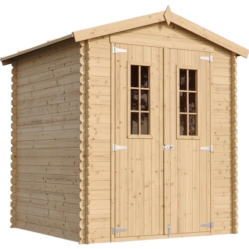 Timbela Lesena vrtna lopa - 186x196xH218 cm/ 2,82 m2 - Vrtna hi&amp;scaron;a brez podov - M320C, (21780522) Slike