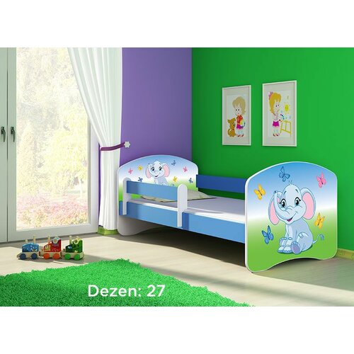 ACMA dečiji krevet ii 180x80 + dušek 6 cm BLUE27 Cene
