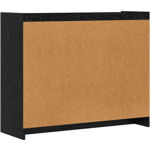  Kreveta Crni hrast 98,5 x 33 x 80 cm Konstruirano drvo Slike