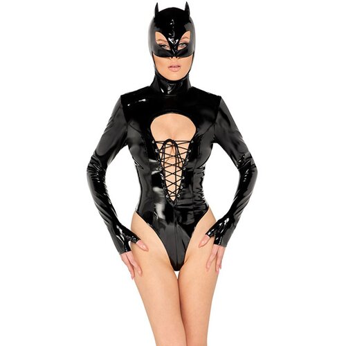 Black Level Black Velvet - Batwoman bodi dugih rukava (crni) Slike