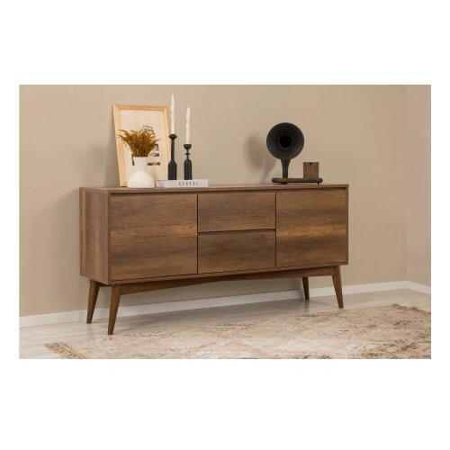 Hanah home Trpezarijski set Vina Bench 04 1005, 6 delova, Krem Slike