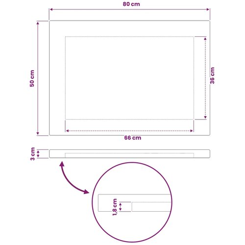  Pravokutni stolni vrh 80 x 50 x 3 cm Pravokutni - Bijela 90 x 55 x 3 5 cm Pravokutno Slike