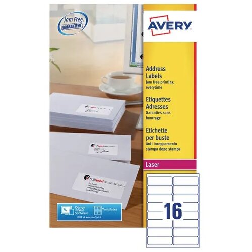 Avery Zweckform Etikete za DL ovojnice 99,1 x 33,9 mm 1/100 Cene