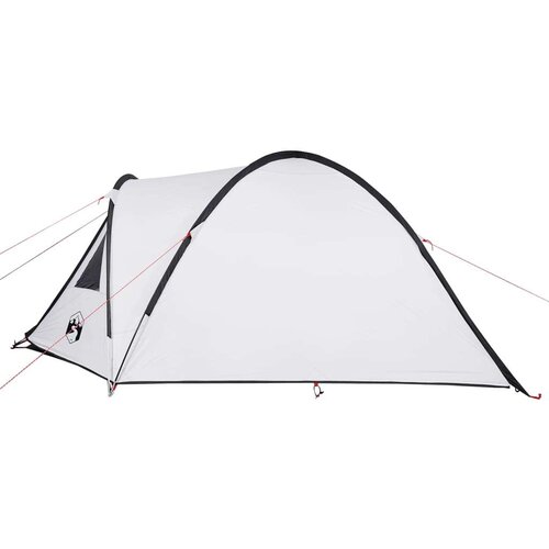 VidaXL &amp;Scaron;ator za kampiranje za 4 osobe bijeli 300x250x132 cm taft 185T Slike