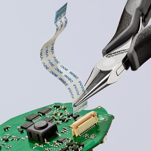 Knipex kle&amp;scaron;ta za elektroniku sa poluokruglim čeljustima 115mm (35 22 115 esd) Slike