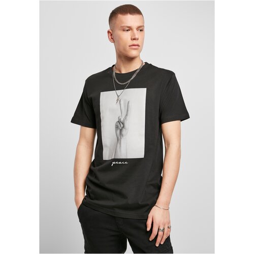 MT Men Black T-shirt with peace sign Slike