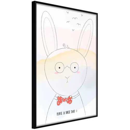  Poster - Polite Bunny 30x45