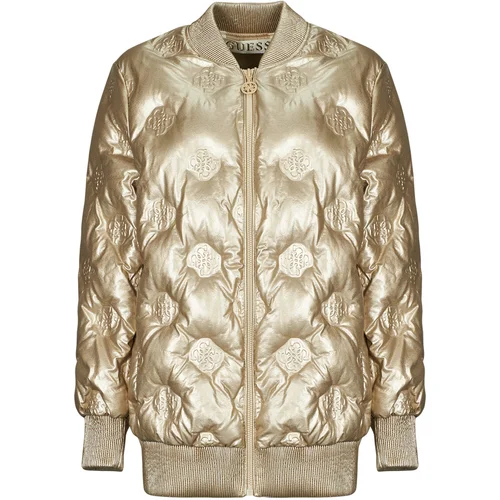 Guess MARIANNE PEONY LONG BOMBER Gold