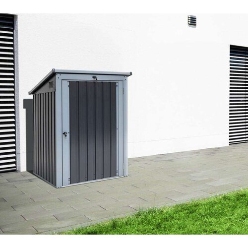  Westman - Metalno spremi&scaron;te za kantu za smeće | Antracit | 101x104x134 cm - BRANDED IN GERMANY Cijene