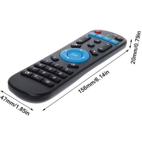 Gembird GMB-X96 MAX+ 2/16GB DDR3 smart TV box S905X3 quad, Mali-G31MP 4K, KODI programmable IR daljinski Slike