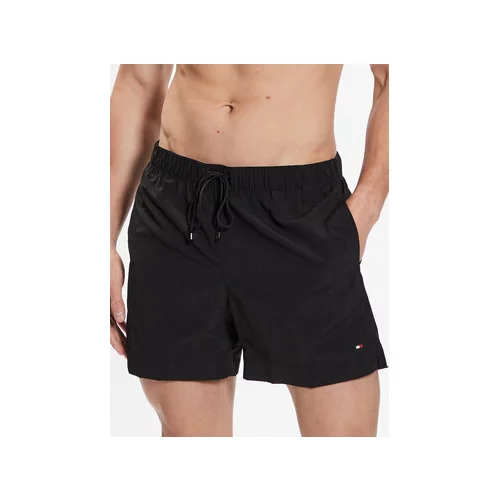 Tommy Hilfiger Kopalne hlače Essential UM0UM02793 Črna Regular Fit