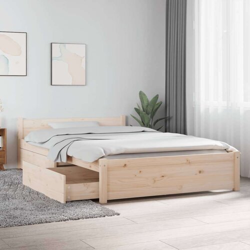  Posteljni okvir s predali 120x190 cm 4FT, (20884178) Slike