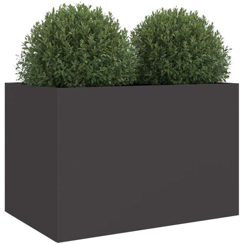 VidaXL Sadilica crna 62 x 47 x 46 cm od hladno valjanog čelika Slike