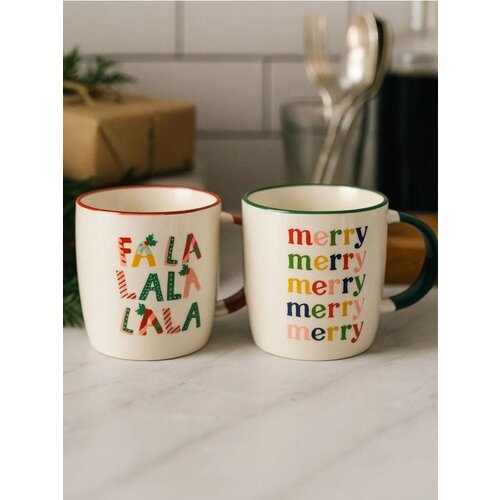 Sinsay Šalice s božićnim motivom – pakiranje 2 komada Cijene