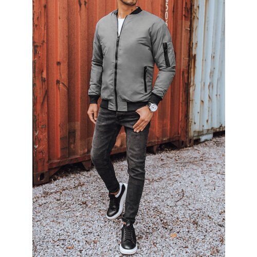 DStreet Kurtka męska bomber jacket grafitowa Cene