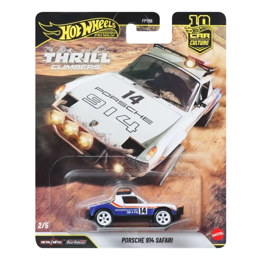 Mattel Hot Wheels Premium: Cool-tura Porsche 914 Safari autić 1/64 - Slike