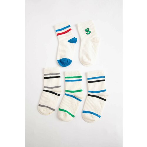 Defacto Baby Boy 5 Piece Long sock Slike