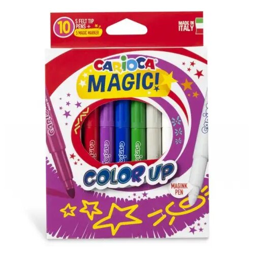 Carioca magic color up 10kom flomastera u boji - Slike