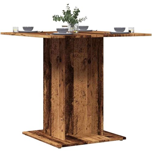  Blagovaonski stol staro drvo 80x80x75 cm konstruirano drvo Cijene
