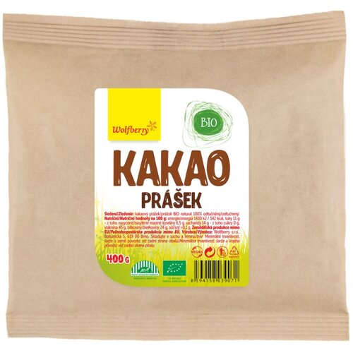Wolfberry bio kakao prah 400g Slike