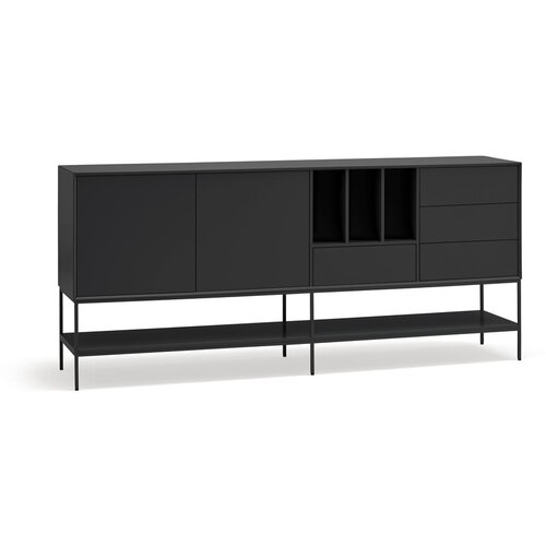Teulat Črna komoda 220x98x45 cm Platt &amp;ndash; Slike
