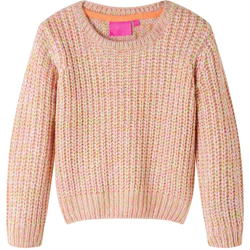 Dječji džemper pleteni nježnoružičasti 104