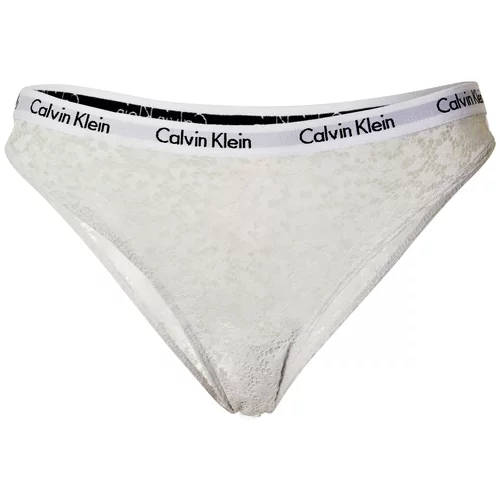 Calvin Klein Underwear Spodnje hlačke črna / srebrna