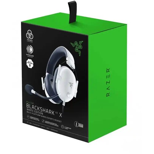 Razer blackshark V2 x (RZ04-03240700-R3M1) gejmerske slu&amp;scaron;alice bele Slike