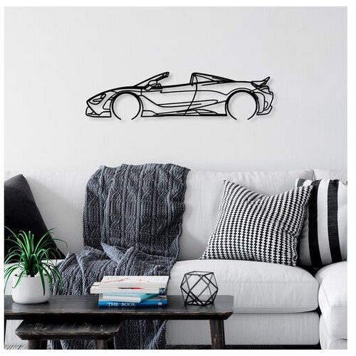 Wallity Zidna dekoracija McLaren 720S Silueta, 70x17cm, Crna Cijene