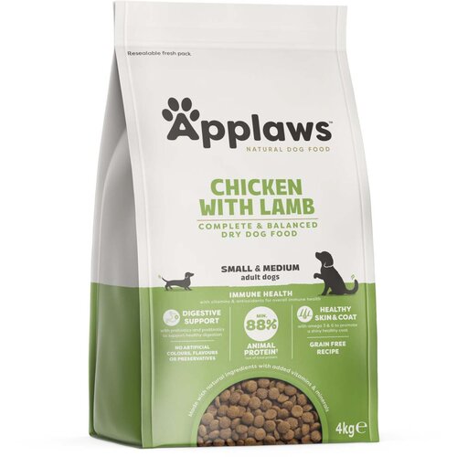 Applaws Adult piletina i janjetina za male i srednje velike pasmine - 4 kg Slike