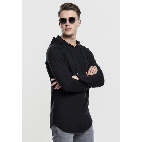 Urban Classics Long Color Terry Hoody Black Slike