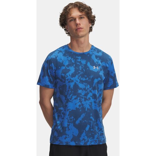Under Armour Men's T-shirt UA Launch Printed SS-BLU - Men's Cijene