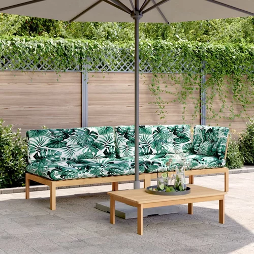 vidaXL 3-dijelni set vrtnih sofa od paleta s jastucima od drva bagrema