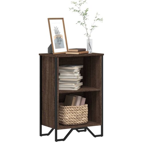  Regal za knjige boja hrasta 50x31x74,5 cm od konstruiranog drva Cijene