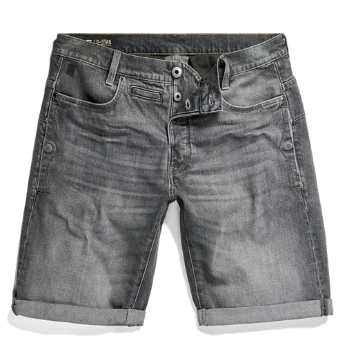 G-star Raw Jeans kratke hlače D10064-D324-D908 Siva Slim Fit