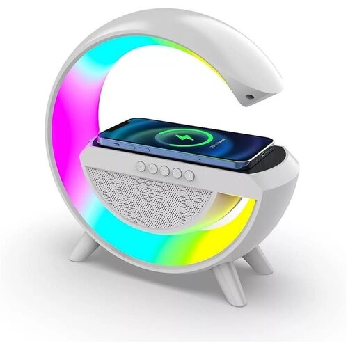 TIMMLUX RGB LED namizna svetilka z brezžičnim polnilcem in bluetooth zvočnikom Cene