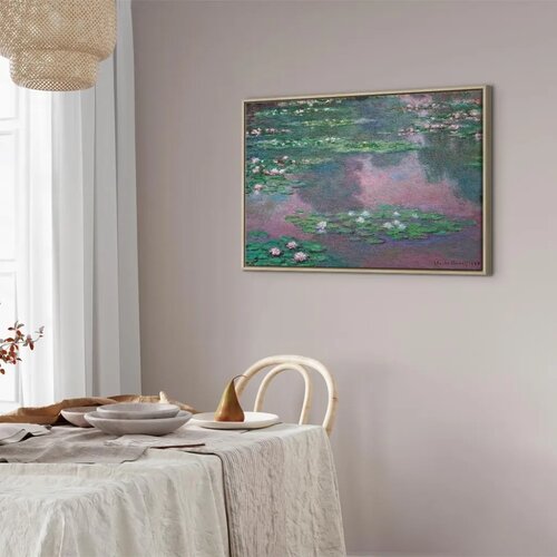  Slika - Claude Monet &ndash; Water Lilies 120x80 U prirodnom drvenom okviru Cijene