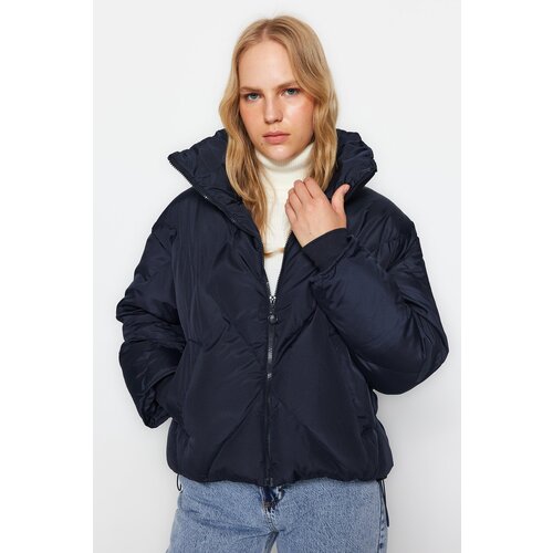 Trendyol Winter Jacket - Dark blue - Puffer Slike
