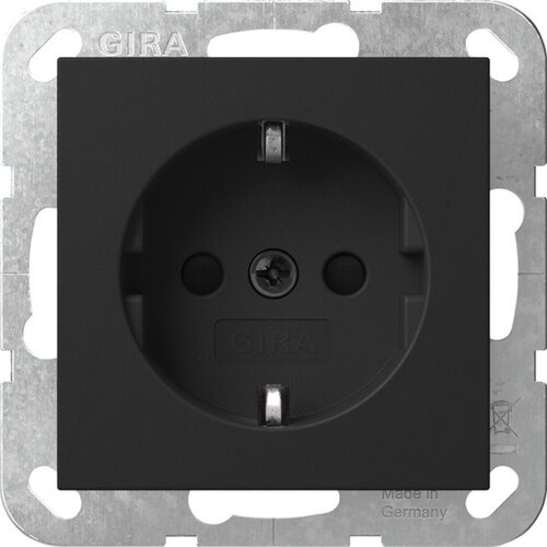 Gira Schuko vtičnica črna 4755005, (21225393) Cene