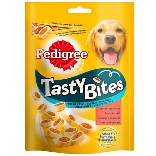 Pedigree poslastica za pse Tasty Mini Slices 155g Slike