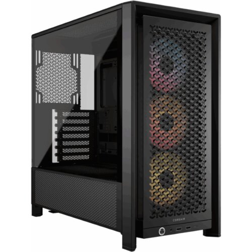 Corsair FRAME 4000D RS ARGB3xRS120 ARGB fans, 360mm rad170mm cooler, 430mm GPU, ATX, Black Cijene