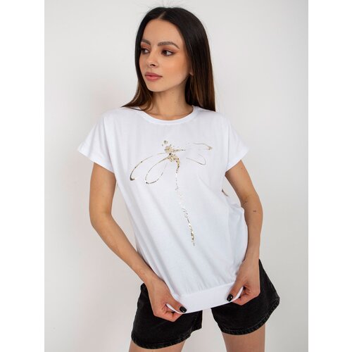 RUE PARIS Blouse-RV-BZ-8952.06-white Cene