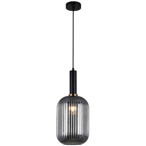 ITALUX PND-5588-1L-BK+SG - Luster na sajli ANTIOLA 1xE27/40W/230V crna Cene