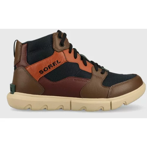 Sorel Tenisice Explorer Sneaker Mid boja: smeđa