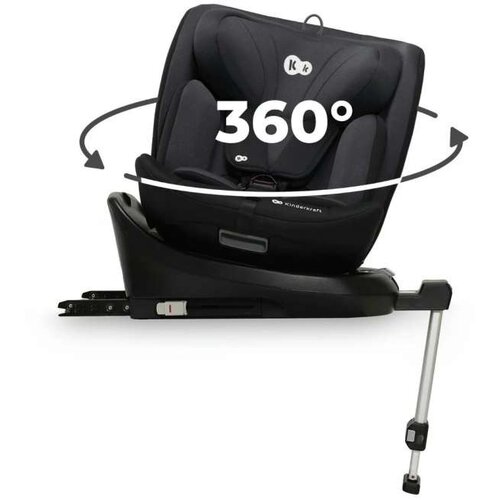 Kinderkraft auto sedište I-360 i size 40-150cm black Cene
