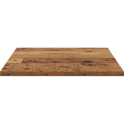 VidaXL Police 4 kom - Staro drvo - 40x40x1.5 cm - Od konstruiranog drveta Slike