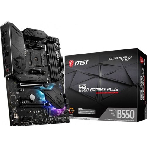MSI MPG B550 Gaming Plus AMD B550 Priključki AM4 ATX Cene
