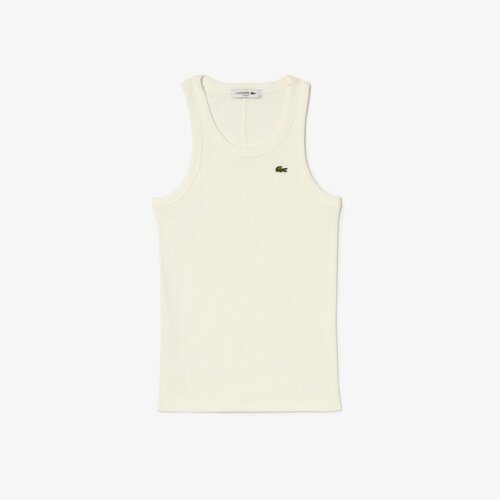 Lacoste Majice &amp;amp; Polo majice TEE-SHIRT Bela Slike
